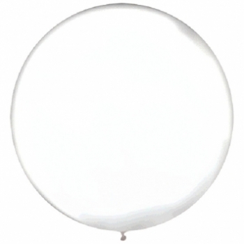 ECONO   Round Latex - Clear balloons