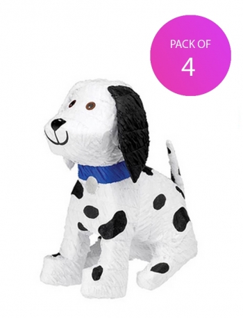 Dalmatian Dog Pinata - Pack of 4