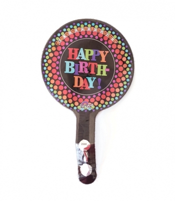 Foil - Party On Happy Birthday Airfill Heat Seal Required balloon ANAGRAM