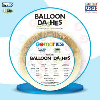 (500) Dashes Glue Dots Stickies Roll balloon accessories