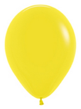 SEM (100) 5" Fashion Yellow balloons latex balloons