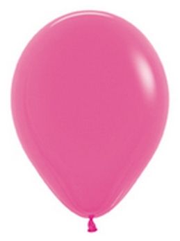 SEM (100) 5" Deluxe Fuchsia balloons latex balloons