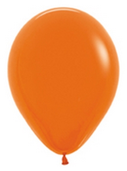 SEM (100) 5" Fashion Orange balloons latex balloons