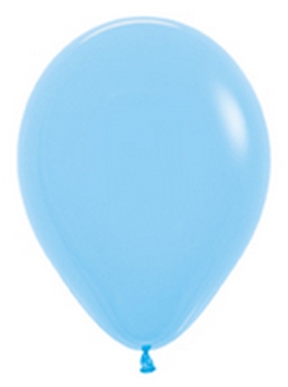 BET (100) 5" Light Blue pastel balloons latex balloons
