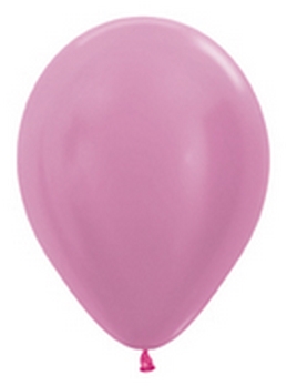 BET (100) 5" Pearl Fuchsia balloons latex balloons