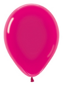BET (100) 5" Crystal Fuchsia balloons latex balloons