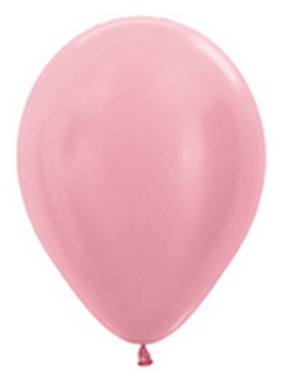 SEM (100) 5" Pearl Pink balloons latex balloons