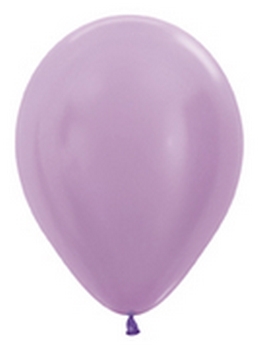 BET (100) 5" Pearl Lilac balloons latex balloons