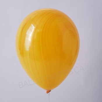 11" Yellow/Orange  Super Agate  Balloons