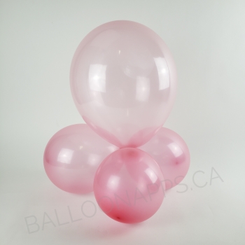 BET (100) 11" Crystal Pastel Pink balloons latex balloons