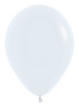 SEM (100) 11" Fashion White balloons  latex balloons