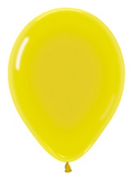 Crystal Yellow balloons SEMPERTEX