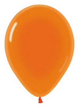 BET (100) 11" Crystal Orange balloons latex balloons