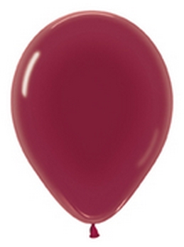 BET (100) 11" Crystal Burgundy balloons latex balloons