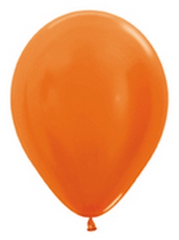 Metallic Orange balloons SEMPERTEX