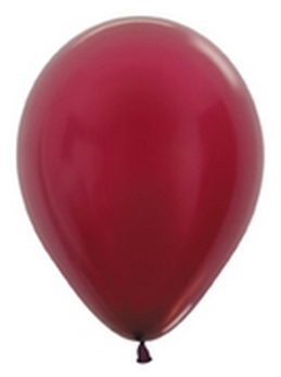 Metallic Burgundy balloons SEMPERTEX