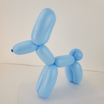 SEM (50) 260 Pastel Matte Blue Latex Nozzles Up balloons latex balloons