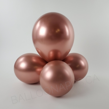 SEM (50) 11" Reflex Rose Gold balloons latex balloons