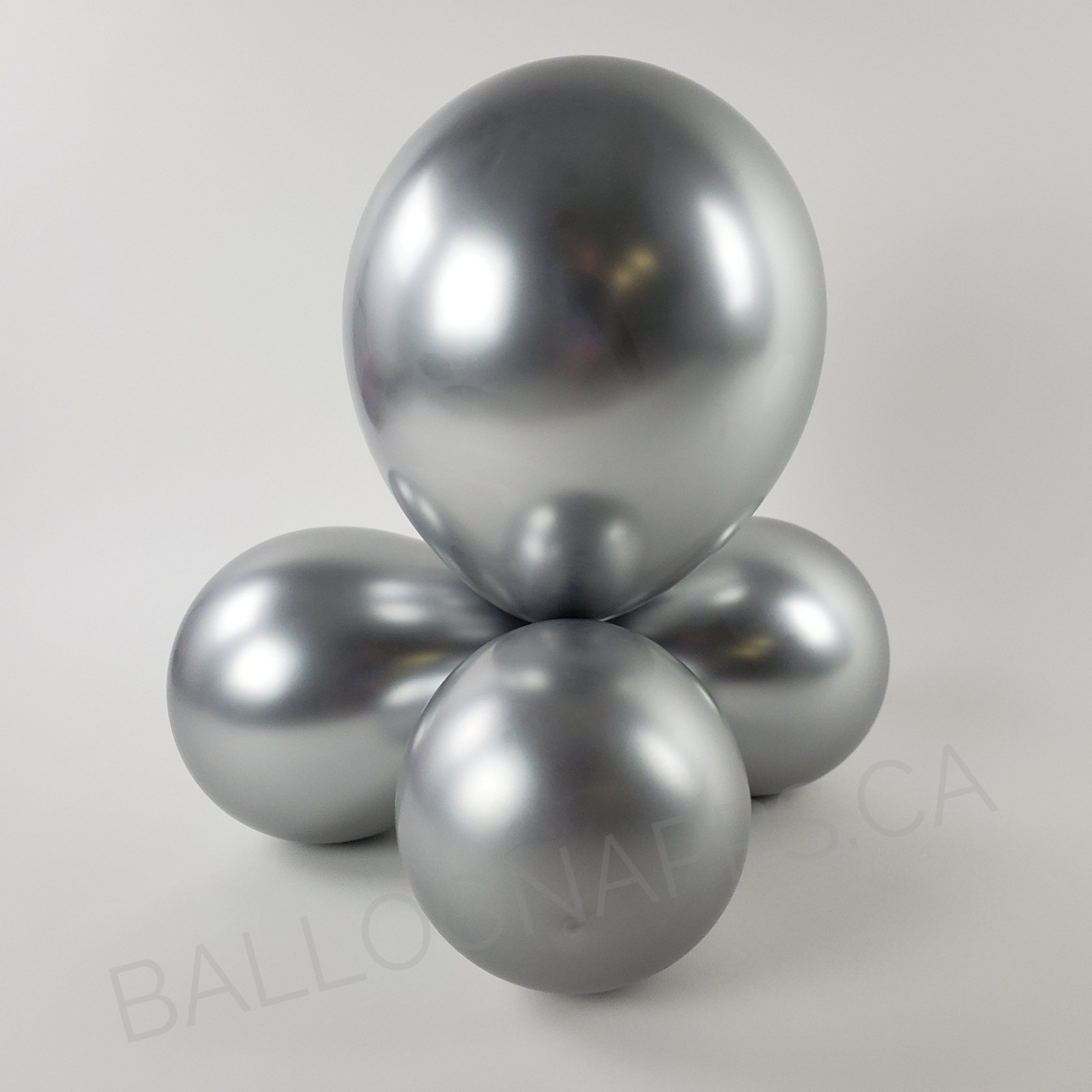 balloon texture Sempertex 260 Reflex Silver