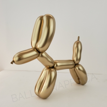 SEM (50) 260 Reflex Gold balloons latex balloons