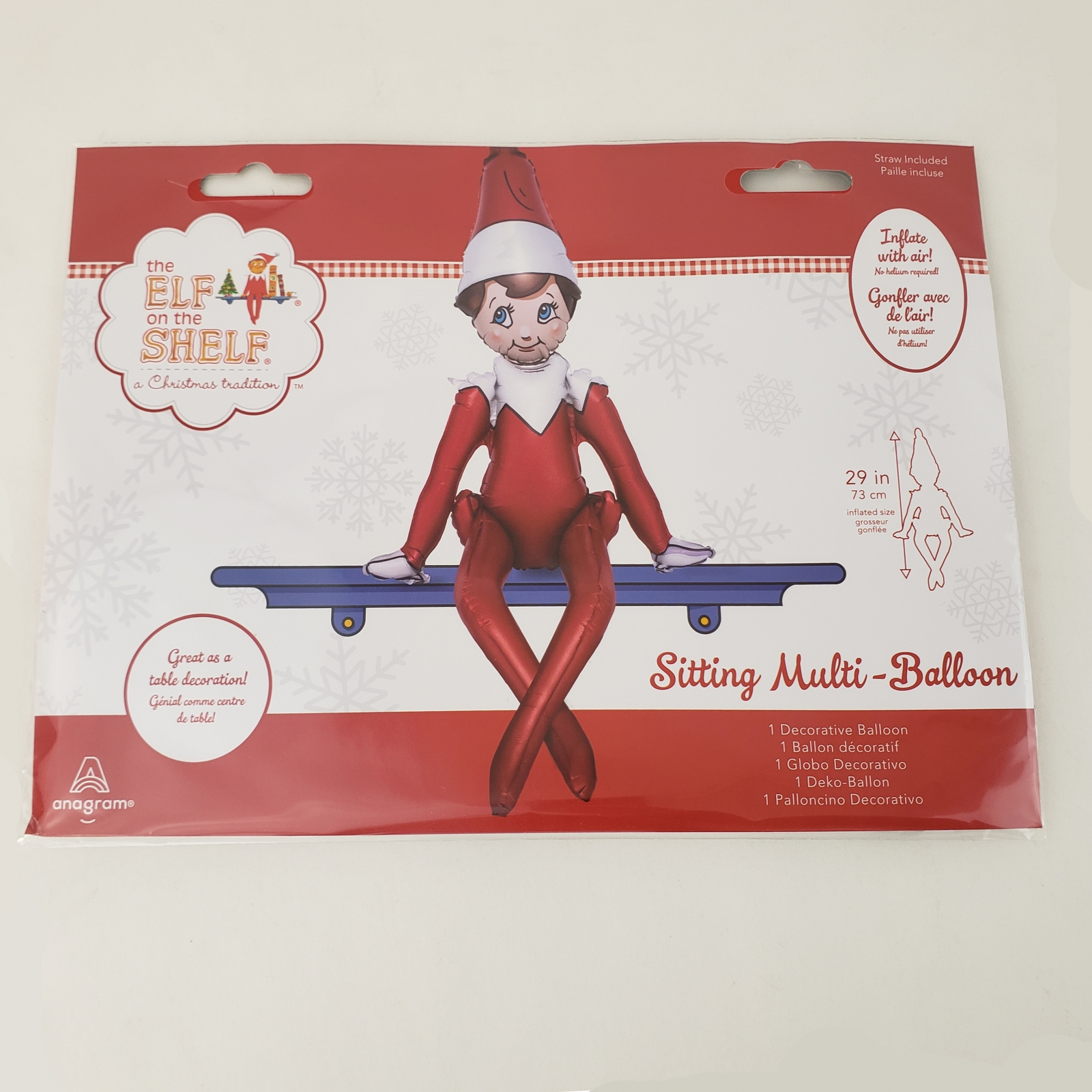 Sitting The Elf on the Shelf Self-Sealing Air-fill