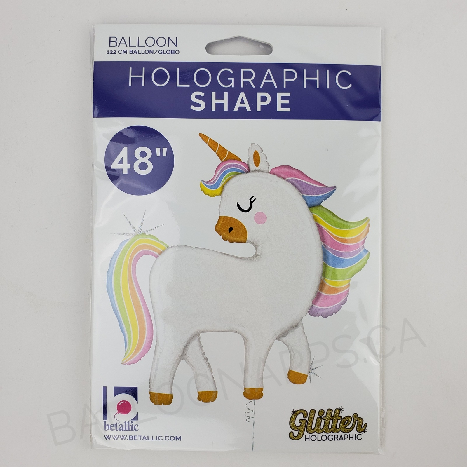 Glitter Pastel Unicorn Holographic Shape