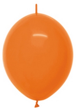 BET (50) 12" Link-O-Loon Fashion Orange balloons latex balloons