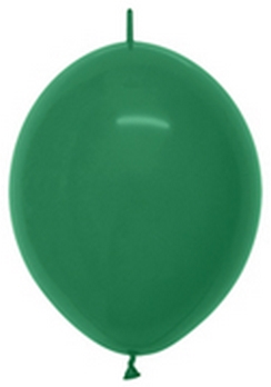 BET (50) 12" Link-O-Loon Fashion Forest Green balloons latex balloons