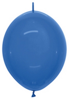 BET (50) 12" Link-O-Loon Crystal Blue balloons latex balloons