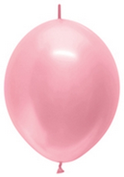 BET (50) 12" Link-O-Loon Pearl Pink balloons latex balloons
