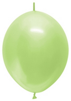 BET (50) 12" Link-O-Loon Pearl Key Lime balloons latex balloons