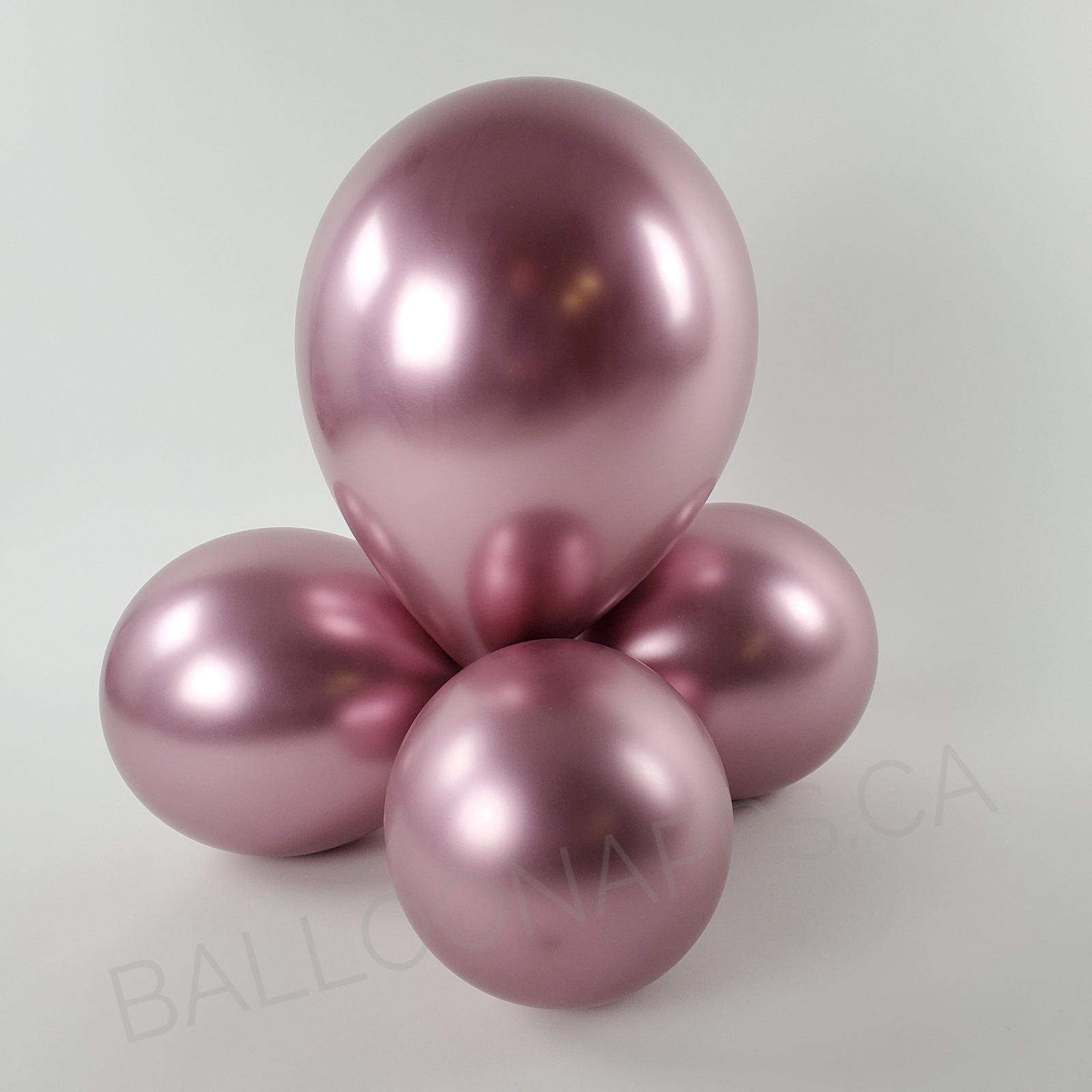 balloon texture Q (100) 260 Chrome Mauve balloons