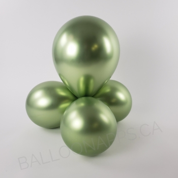 BET (50) 11" Reflex Key Lime Green balloons latex balloons