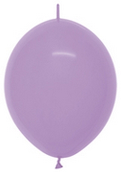 BET (50) 6" Link-O-Loon Deluxe Lilac balloons latex balloons