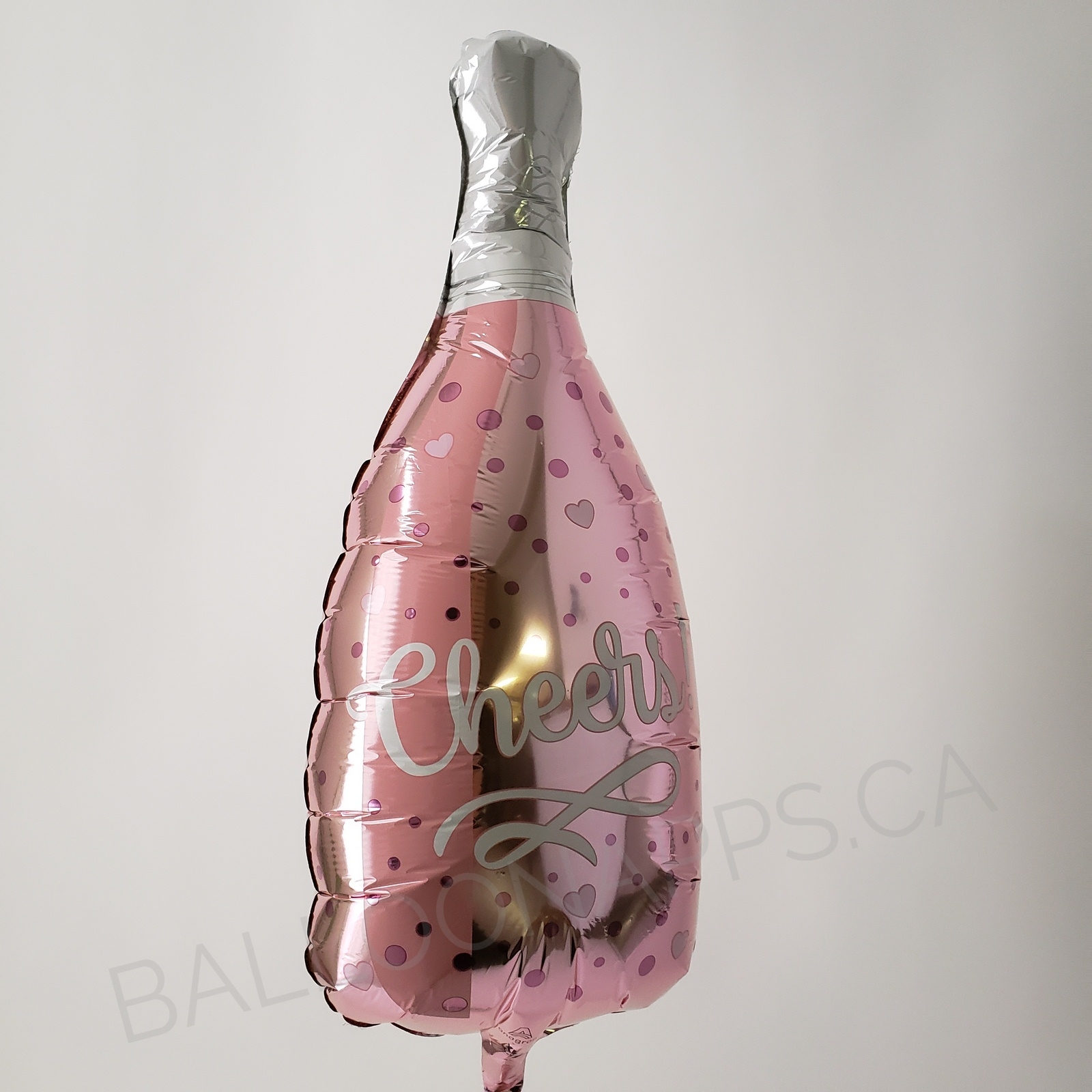 Cheers Rose Bottle Supershape balloon 