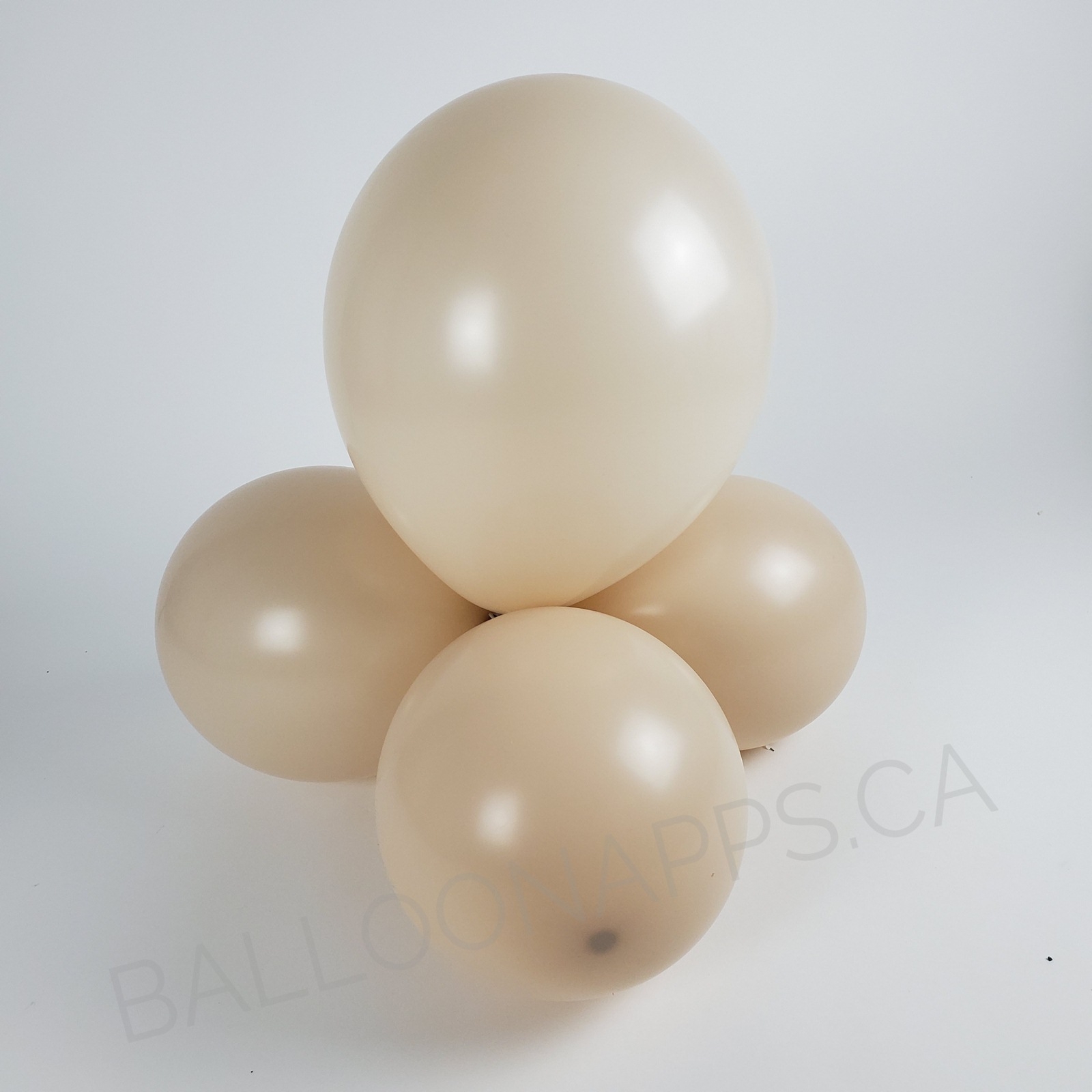 balloon texture Sempertex 260 Deluxe White Sand 