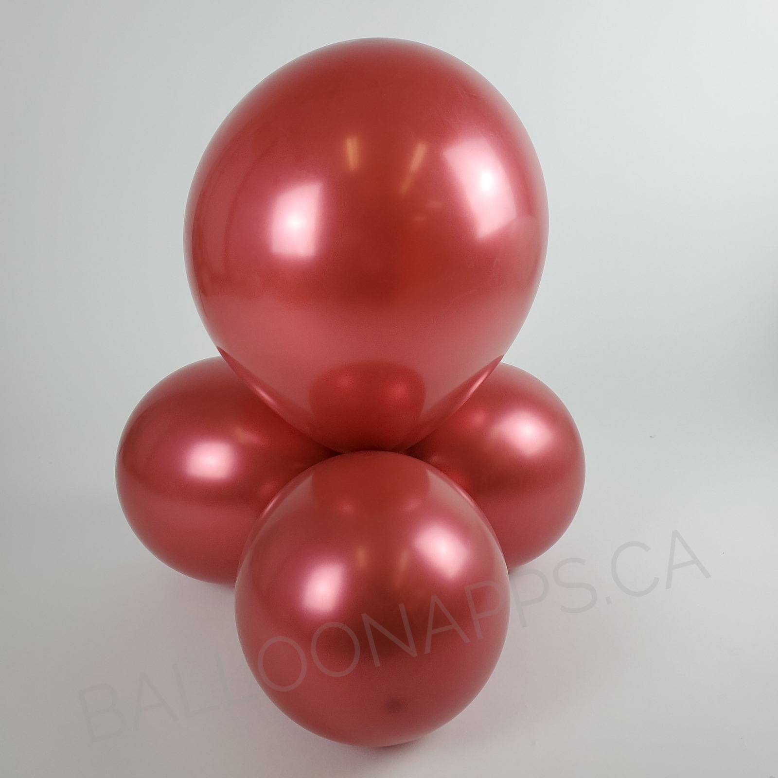 balloon texture Sempertex 260 Reflex Crystal Red balloons
