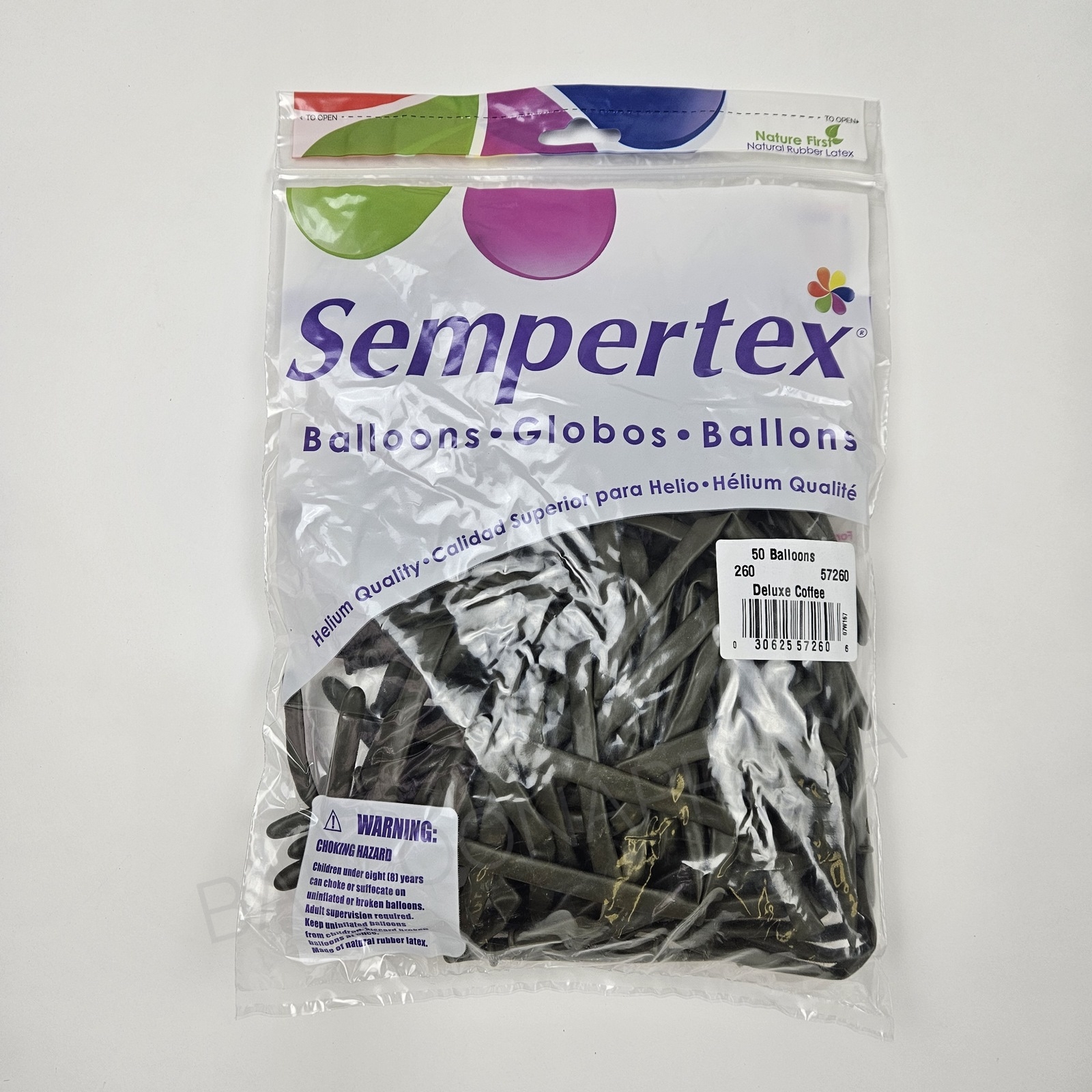 Sempertex (50) 260 Deluxe Coffee balloons