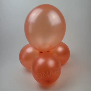 ECONO (100) 12" Pearl Rose Gold balloons latex balloons
