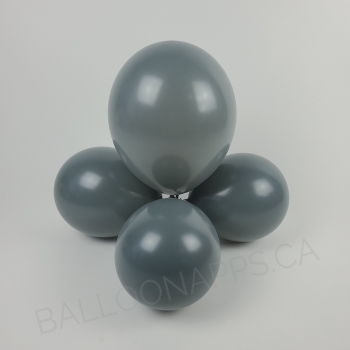 TUFTEX (100) 11" Gray Smoke balloons latex balloons