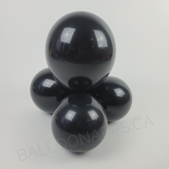 TUFTEX (100) 11" Black balloons latex balloons