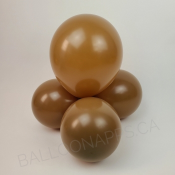 ECONO (50) 11" Mocha brown balloons latex balloons