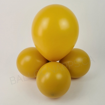 BET (100) 11" Deluxe Mustard balloons latex balloons