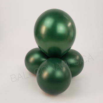 TUFTEX (100) 11" Metallic Forest Green balloons  Balloons