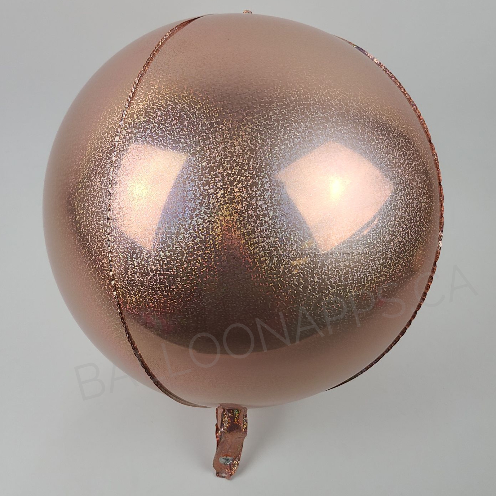 Econo-Luxe Iridescent Rose Gold Orbz balloon