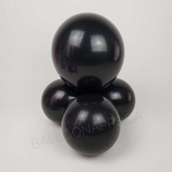 NOVA (100) 11" Black balloons latex balloons
