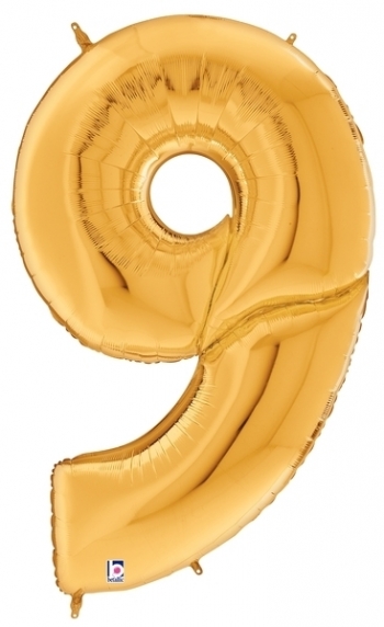 Gigaloon - Number - #9 - Gold BETALLIC