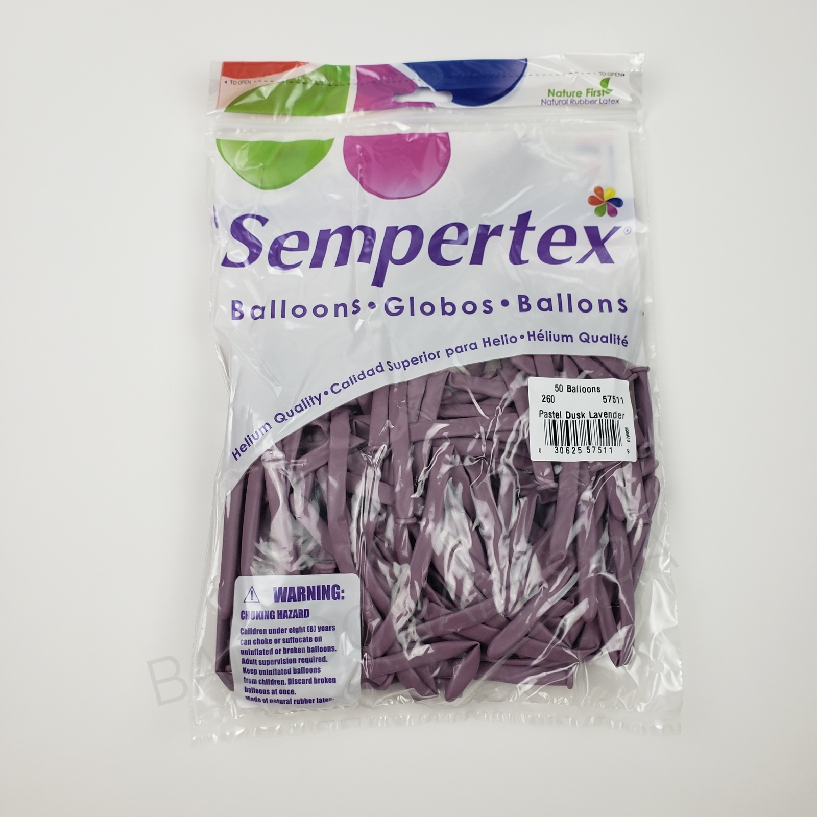 Sempertex  260 Pastel Dusk Lavender Latex balloons