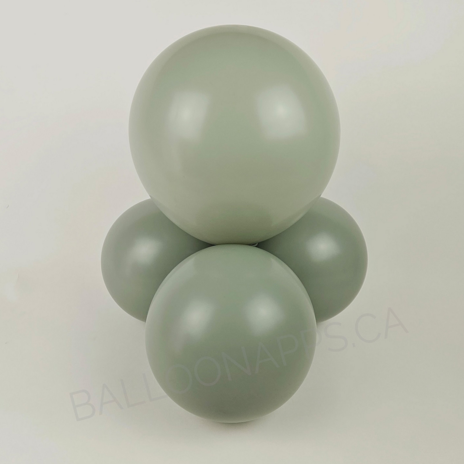balloon texture SEM (50) 260 Pastel Dusk Laurel Green Latex balloons