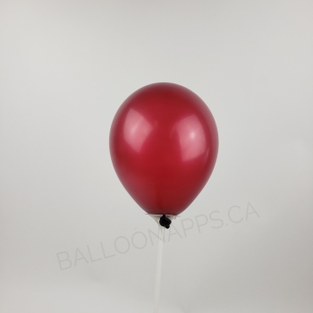 Q (100) 5" Fashion Cranberry balloons  Balloons